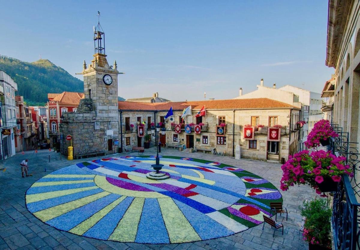 Apartamento En El Centro Con Plaza De Garaje A Guarda Bagian luar foto