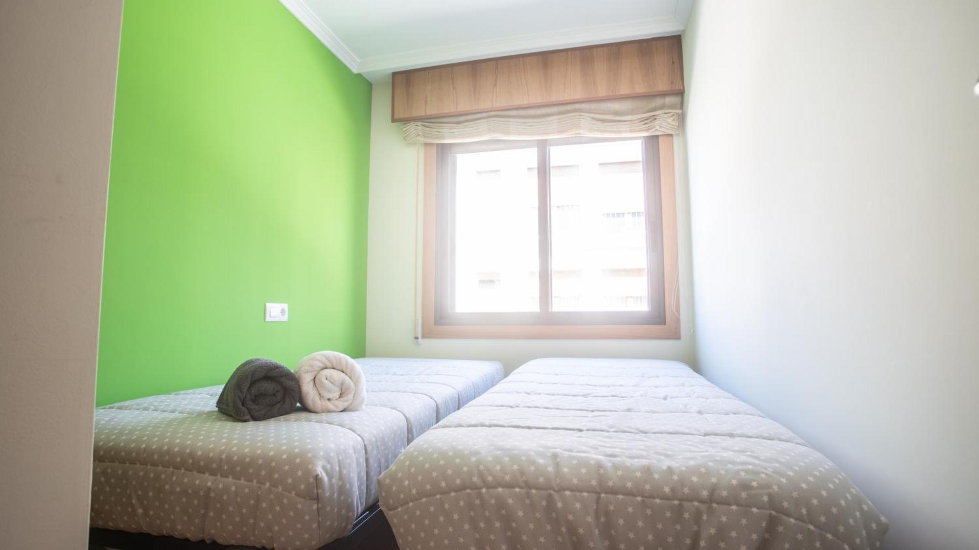Apartamento En El Centro Con Plaza De Garaje A Guarda Bagian luar foto
